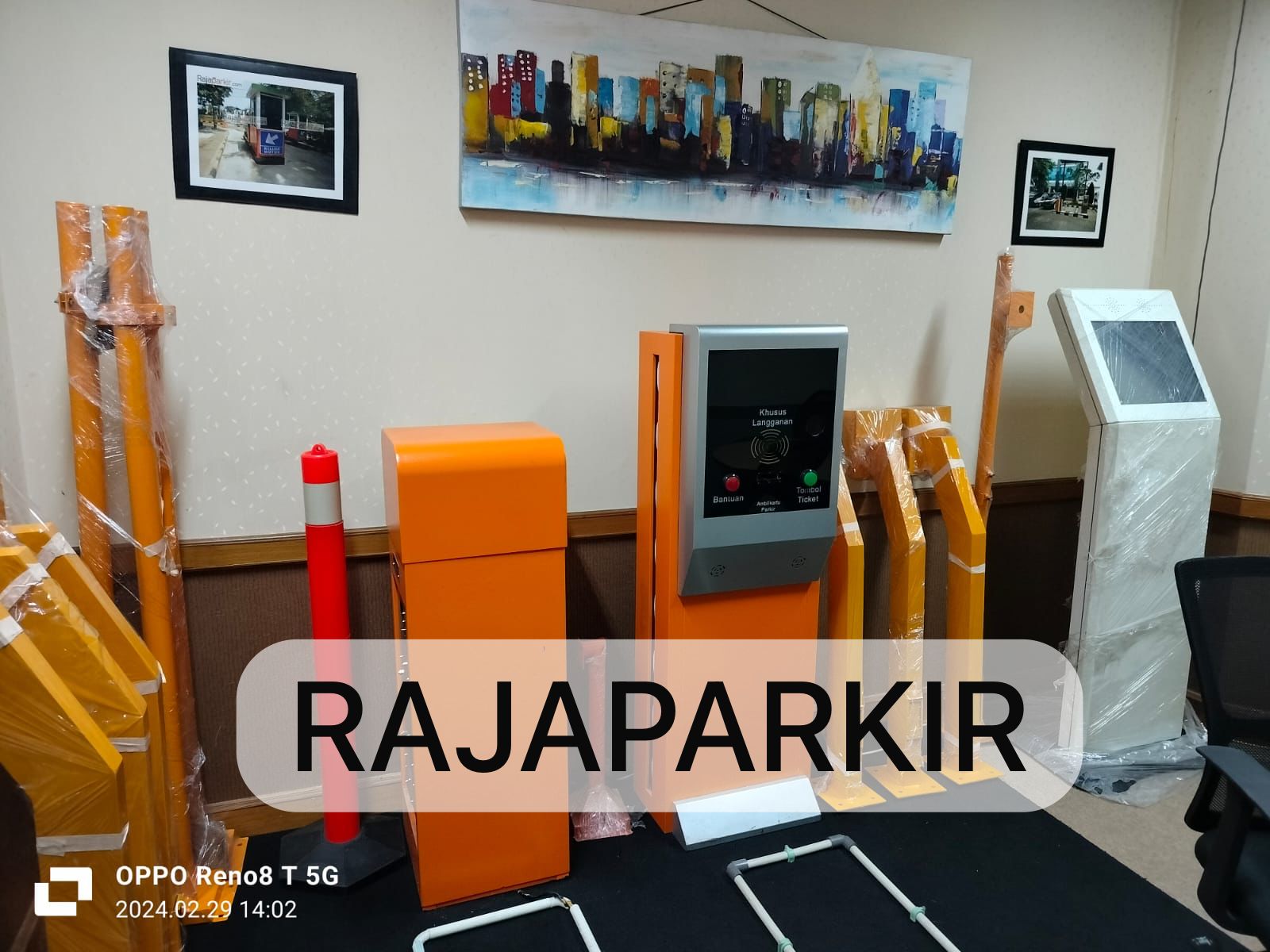 Display parkir Rajaparkir